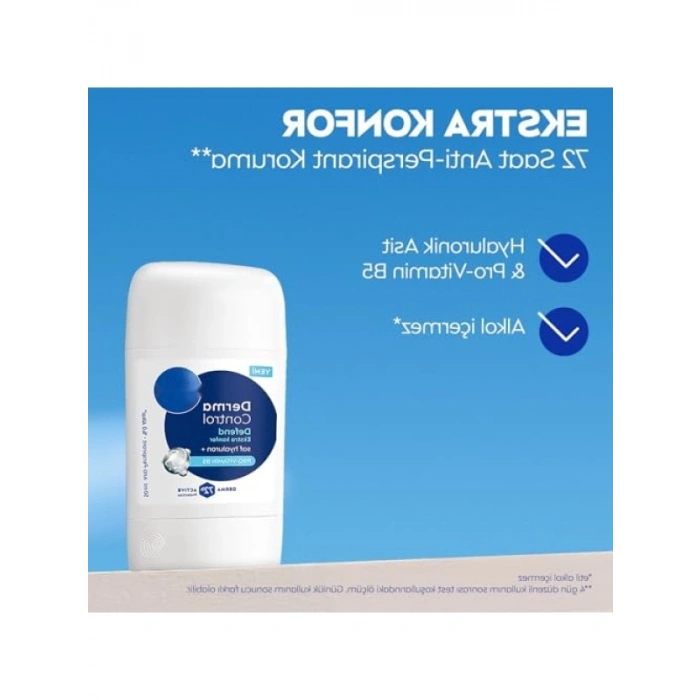 Kadınlar İçin Alkolsüz Stick Deodorant - 50 ml, 72 Saat Koruma