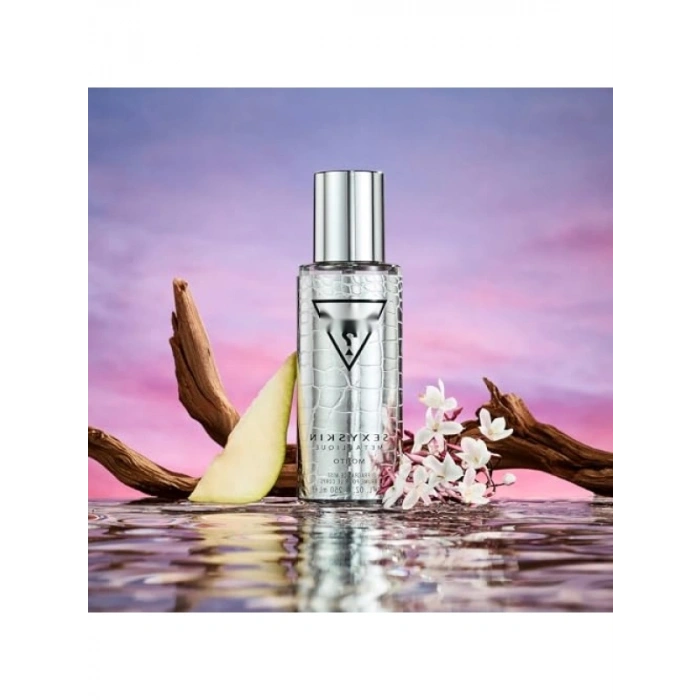 Kadınlar için Metalik Gümüş Parfüm Spreyi 250 ml