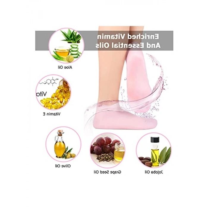 Kadınlar için Nemlendirici Spa Ayak Çorapları