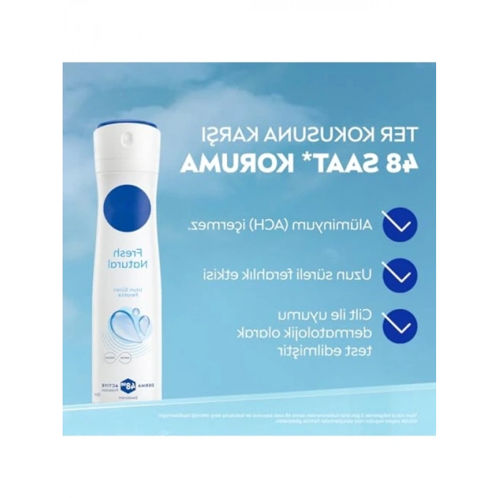 Kadınlar için Terlemeye Karşı Sprey Deodorant - 150 ml