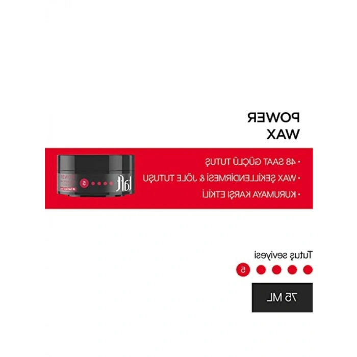 Kafein İçeren Güçlü Saç Waxı, 75 ml