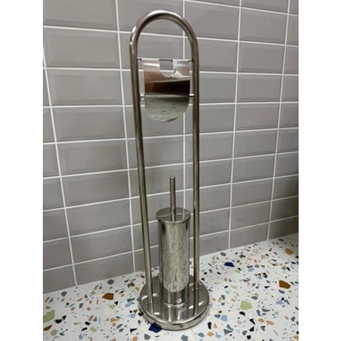 Kağıtlıklı Tuvalet Fırça Seti