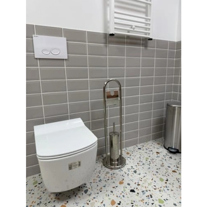 Kağıtlıklı Tuvalet Fırça Seti