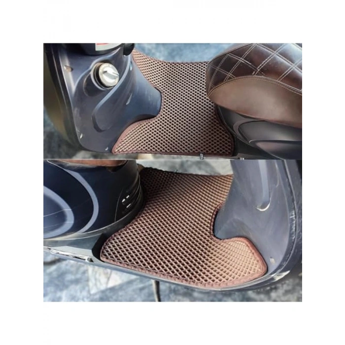 Kahve Renkli 3D Havuzlu Paspas Model Araba için Tasarım