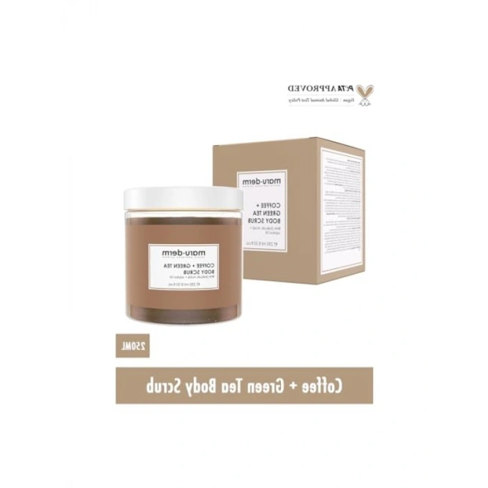Kahve ve Yeşil Çay Özlü 250 ml Vücut Peelingi