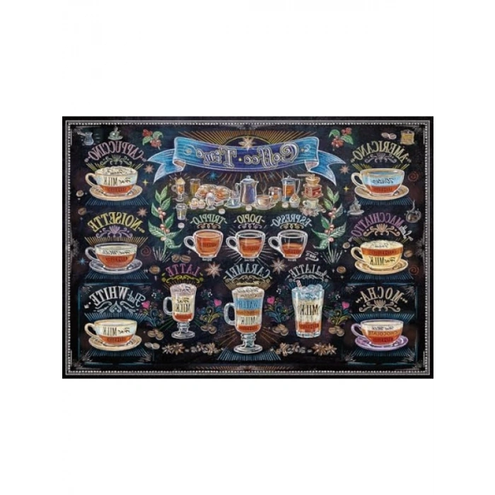 Kahve Zamanı 1000 Parça Puzzle