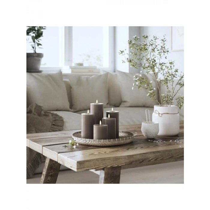 Kahverengi 5x15 cm Led Mum