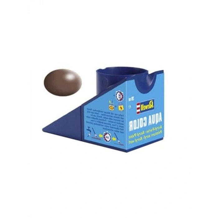 Kahverengi İpek Su Bazlı Maket Boyası, 18 Ml Boyutunda