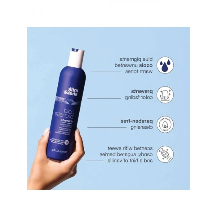 Kahverengi Saçlar için Şampuan, 300ml, Soğuk Brunette Formül