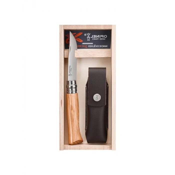 Kahverengi Unisex Zeytin Saplı Ahşap Kutulu Set