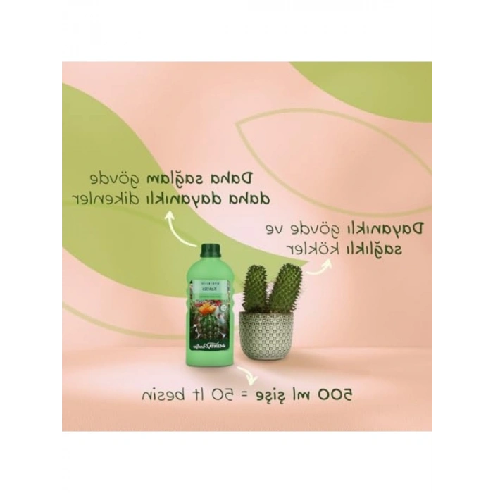 Kaktüsler İçin Özel Sıvı Bitki Besini 500 ml