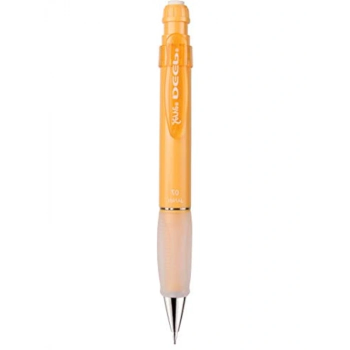 Kalem ve Silgi Seti, 0.7 mm Uç, Hardal Sarısı, 3 Adet