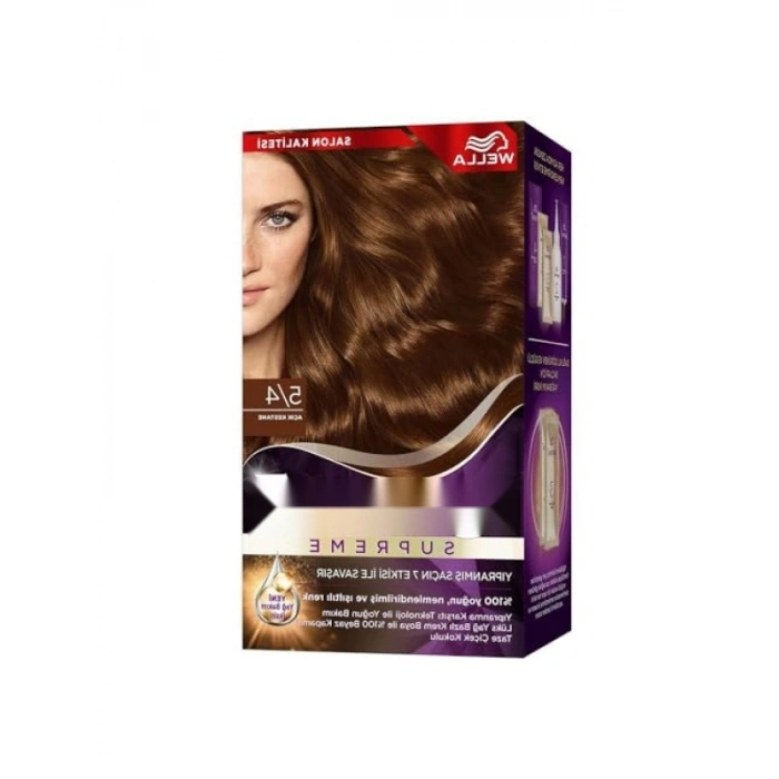 Kalıcı Açık Kestane Saç Boyası