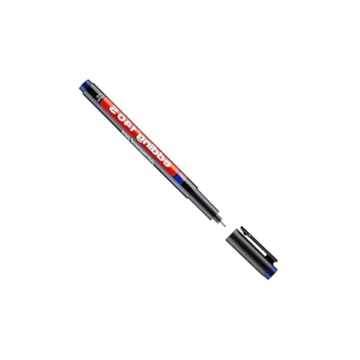 Kalıcı Asetat Kalemi, Mavi Renk, 0.3 mm Uç Kalınlığı