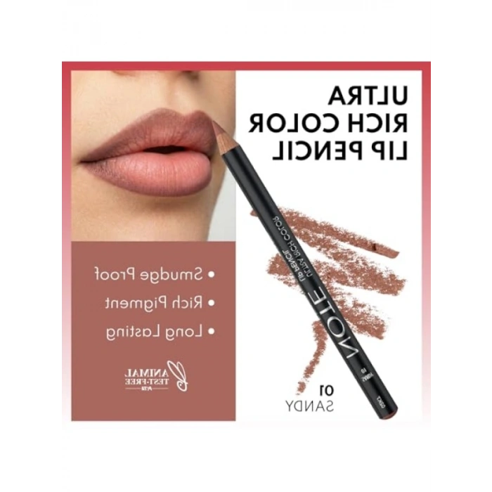 Kalıcı Dudak Kalemi 01 Sandy - Ultra Zengin Renk