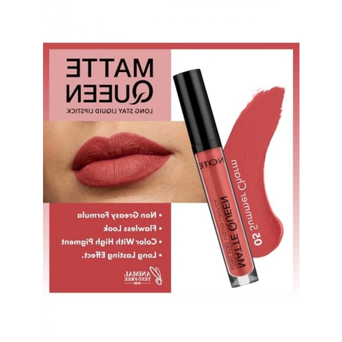 Kalıcı Likit Ruj, 05 Summer Charm, Pembe Renk