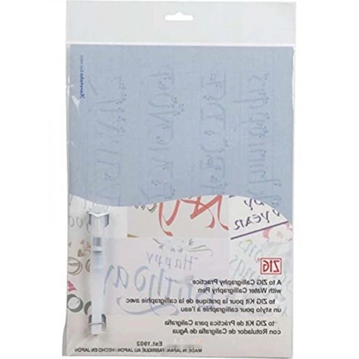 Kaligrafi Eğitim Seti, Su ile Çalışabilen Pratik Kit