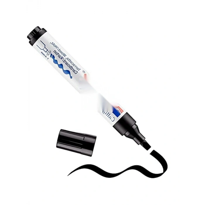 Kaligrafi İçin Esnek Uçlu Kaligrafi Markörü - Siyah