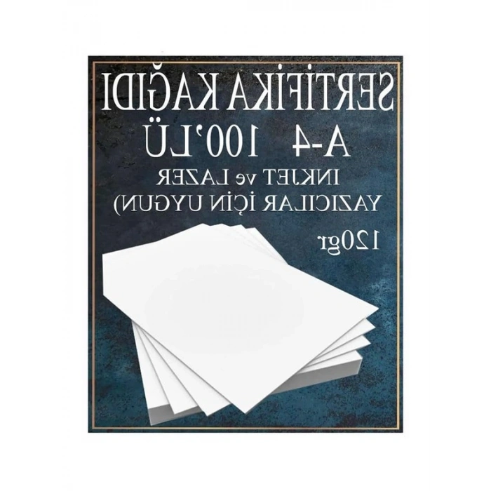 Kalın 100 Adet Fotokopi Kağıdı - 120 gr, Uyumlu