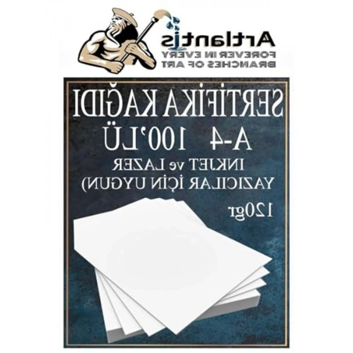 Kalın 100 Adet Fotokopi Kağıdı - 120 gr, Uyumlu