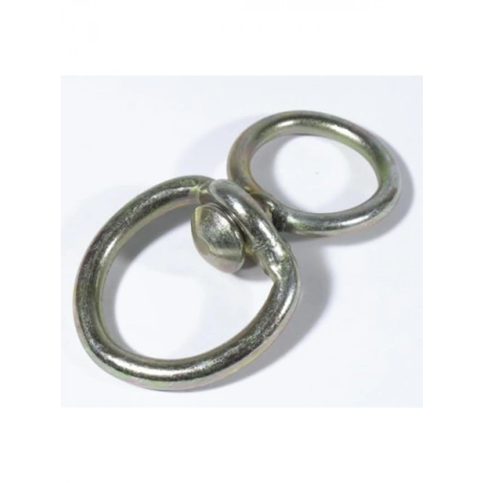 Kalın Çelik Zincir Halat Bağlama Fırdöndü, 10 cm