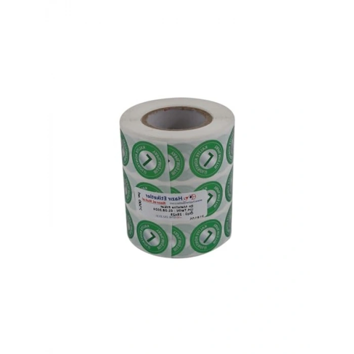 Kalite Kontrol Etiketi - 25mm Çapında, 2500 Adet