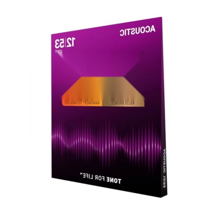 Kaliteli 11052 Nanoweb 80/20 Bronz Akustik Gitar Teli (12-53)