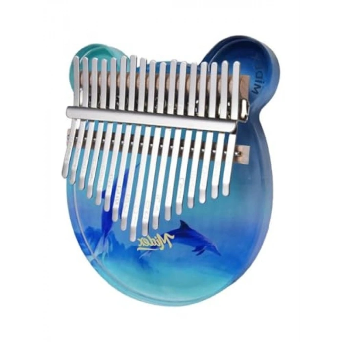 Kaliteli 17 Tuşlu Okyanus Cam Kalimba Full Set