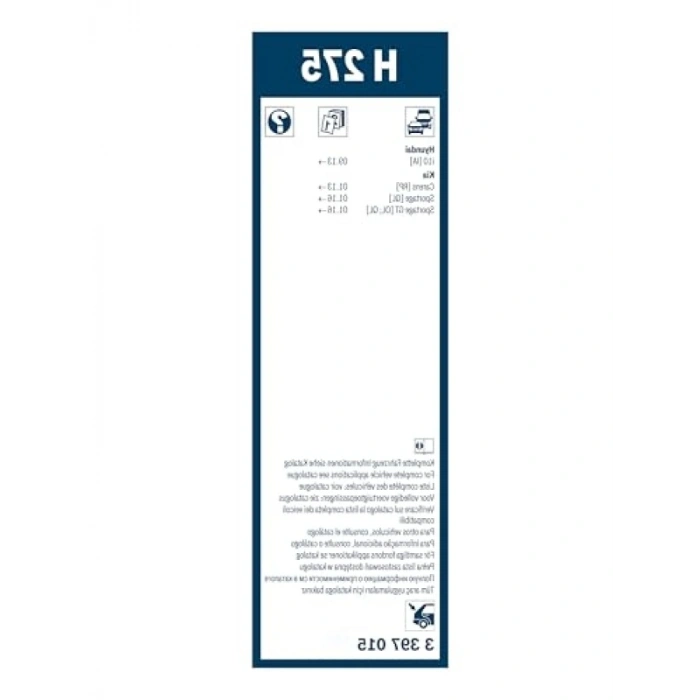 Kaliteli 275 mm Arka Silecek - Çoklu Araç Uyumluluğu