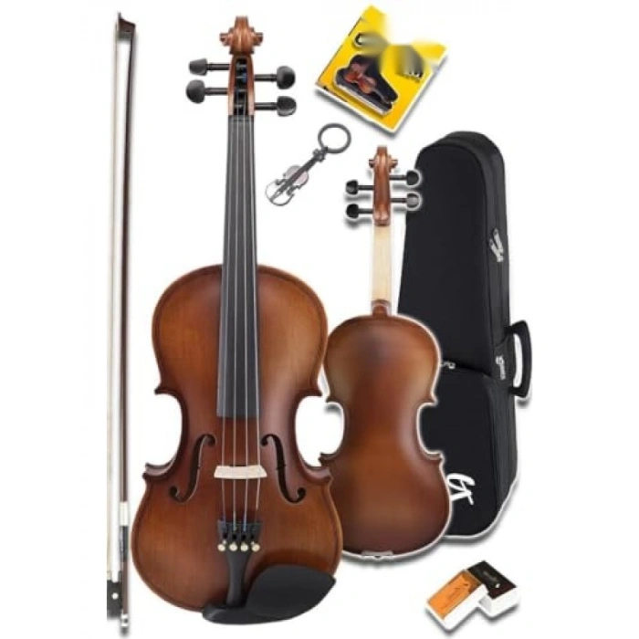 Kaliteli 3/4 Boy Çocuk Keman Seti (10-13 Yaş)