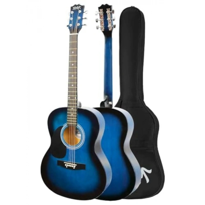 Kaliteli 40 İnç Akustik Gitar Seti 4/4 Yetişkin