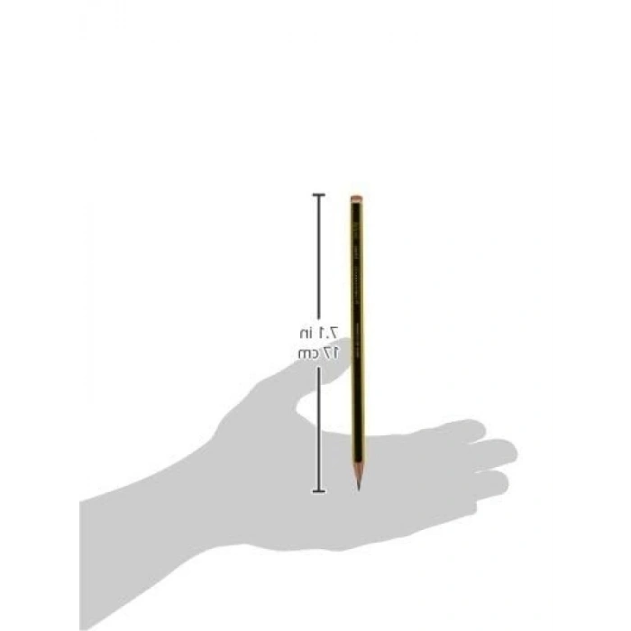 Kaliteli Ağaç Cidarlı Kurşun Kalem 2B, Kırılmaya Dayanıklı Uç