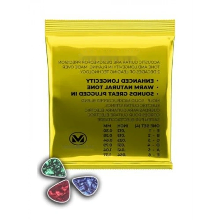 Kaliteli Akustik Gitar Teli Seti - Pena Hediye