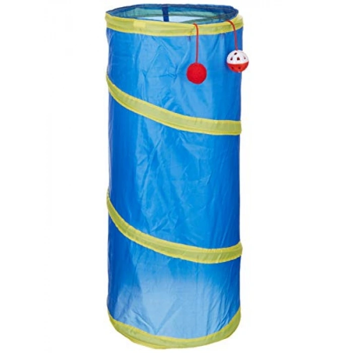 Kaliteli Çıngıraklı Kedi Tüneli, 25x55 cm