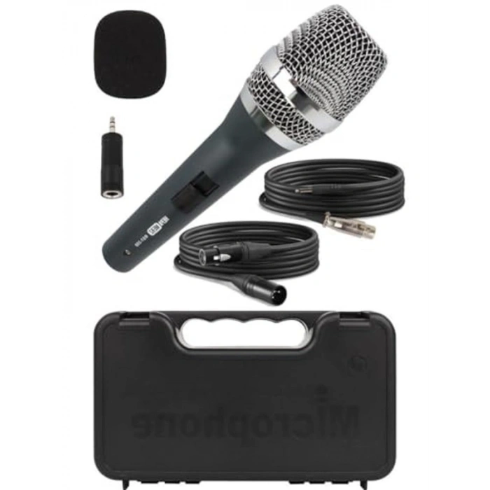 Kaliteli Dinamik Kablolu Mikrofon, Profesyonel Kullanım için Set