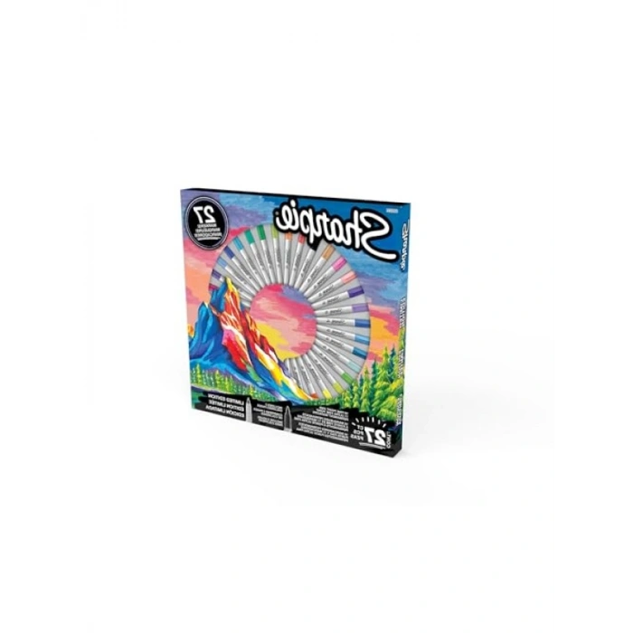 Kaliteli Kalıcı Markör Seti - 27 Renk