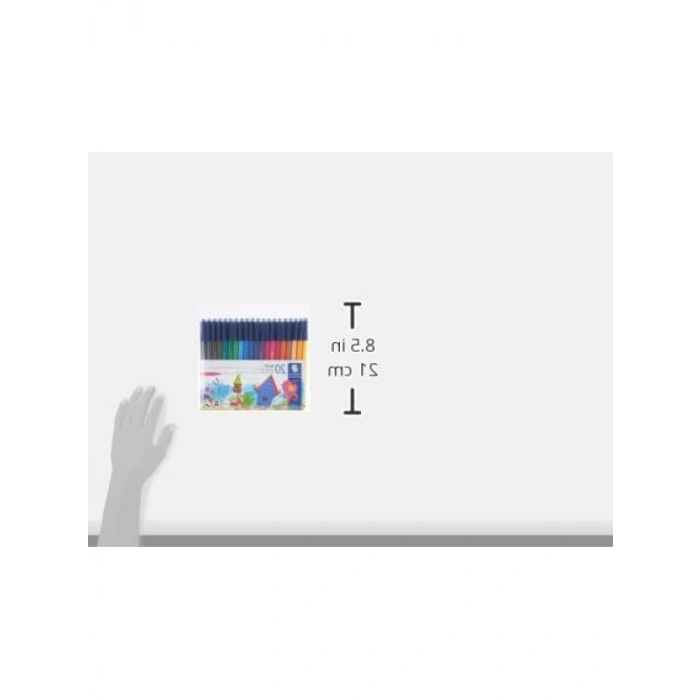 Kaliteli Keçeli Kalem Seti, 1.0 mm Uç, 20li