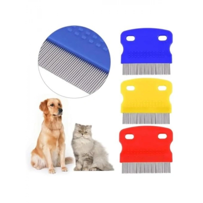 Kaliteli Kedi ve Köpek Pire ve Gözyaşı Lekesi Tarağı