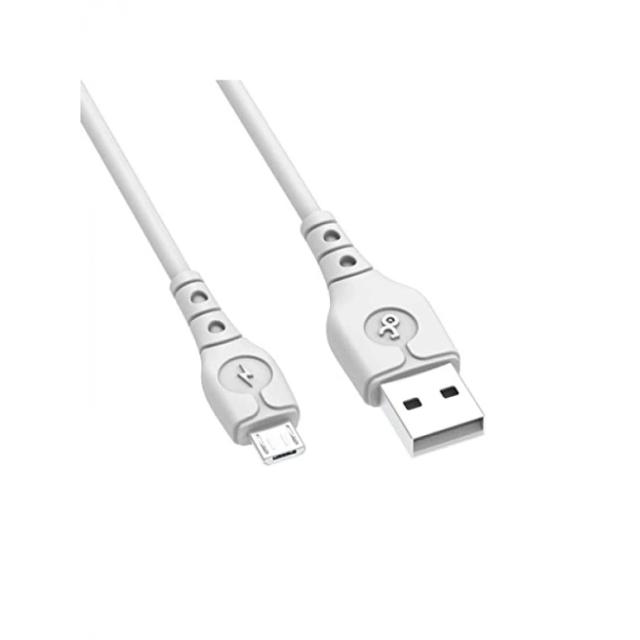 Kaliteli Micro Data Kablosu - Beyaz, 1 Metre
