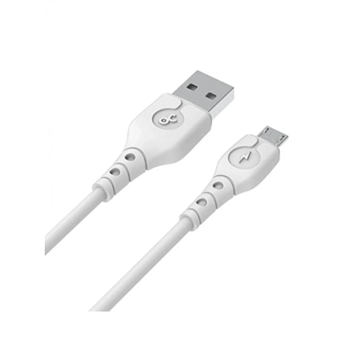 Kaliteli Micro Data Kablosu - Beyaz, 1 Metre
