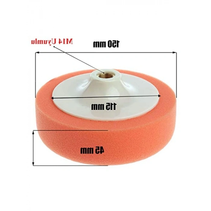 Kaliteli Pasta Cila Polisaj Süngeri Seti 13 Parça