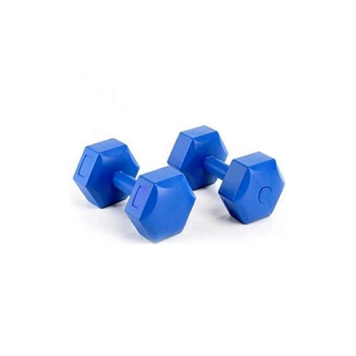 Kaliteli Plastik Dambıl Seti (2 Adet, 10 kg)