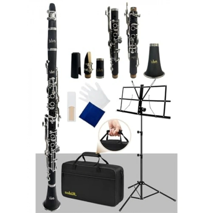 Kaliteli Sol Klarnet Seti ile Hediye Aksesuarları