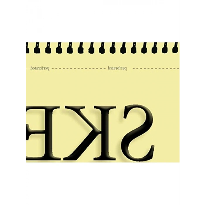 Kaliteli Spiralli Sanatçı Eskiz Defteri - 100 Yaprak, 90 gr