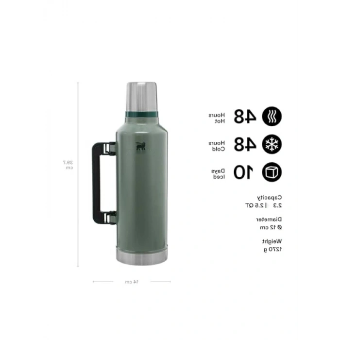 Kaliteli Vakumlu Çelik Termos - 1.4 Litre, 48 Saat Isı Koruma