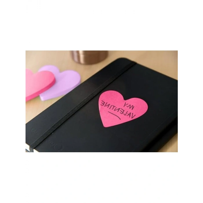 Kalp Şeklinde 150 Sayfalık Haftalık Not Defteri