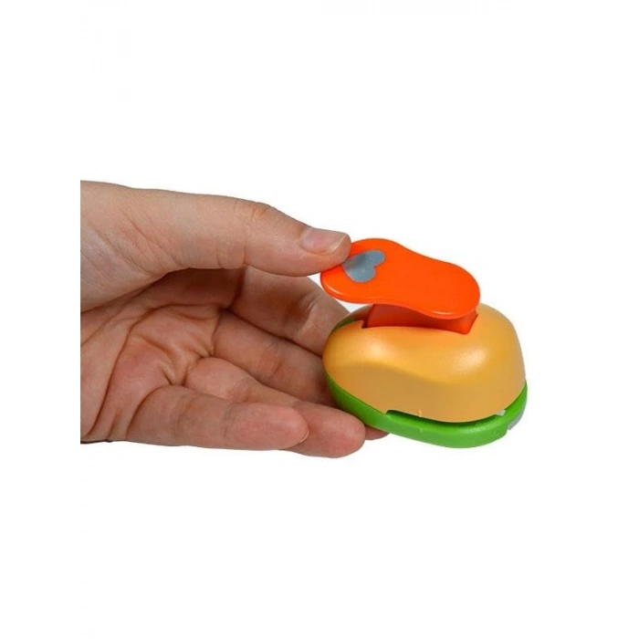 Kalp Şeklinde Delgeç 1.3 cm Boyut