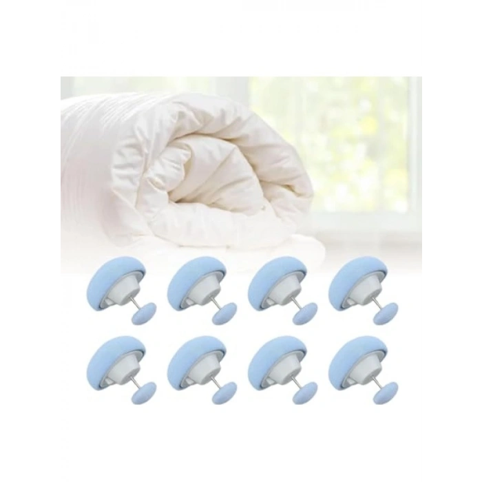 Kalp Şeklinde Nevresim Sabitleme İğnesi - 8 Adet