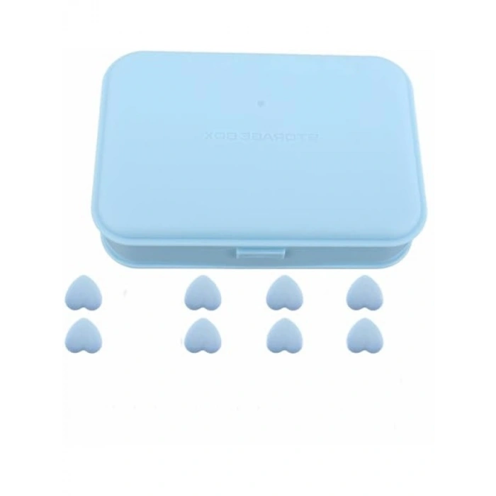 Kalp Şeklinde Nevresim Sabitleme İğnesi - 8 Adet