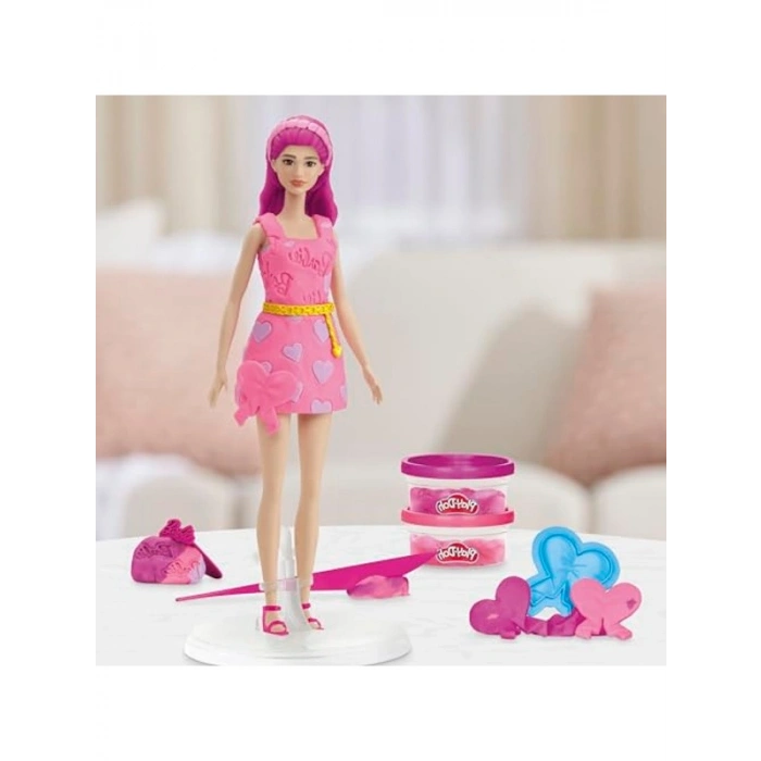 Kalpler ve Saçlar Temalı Barbie Seti, Oyun için Eğlenceli Seçenek